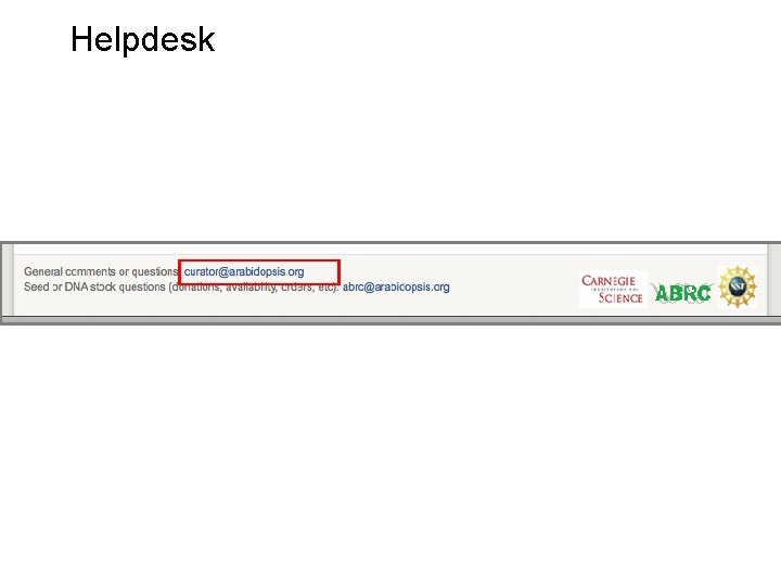 Helpdesk 