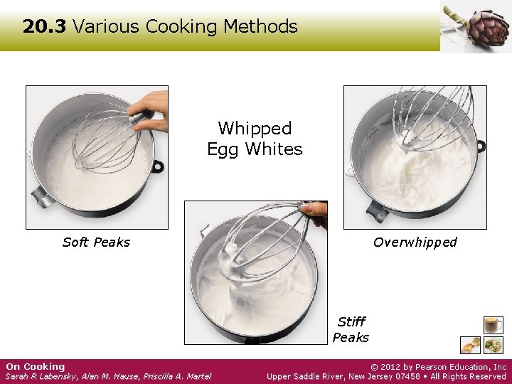 20. 3 Various Cooking Methods Whipped Egg Whites Soft Peaks Overwhipped Stiff Peaks On