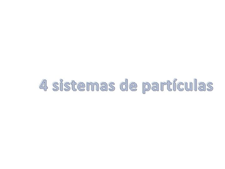 4 sistemas de partículas 