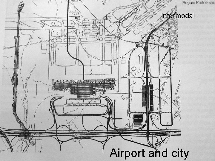 intermodal Airport and city 