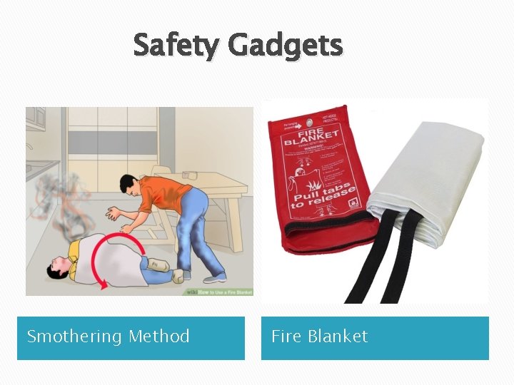 Safety Gadgets Smothering Method Fire Blanket  Safety Gadgets Smothering Method Fire Blanket
