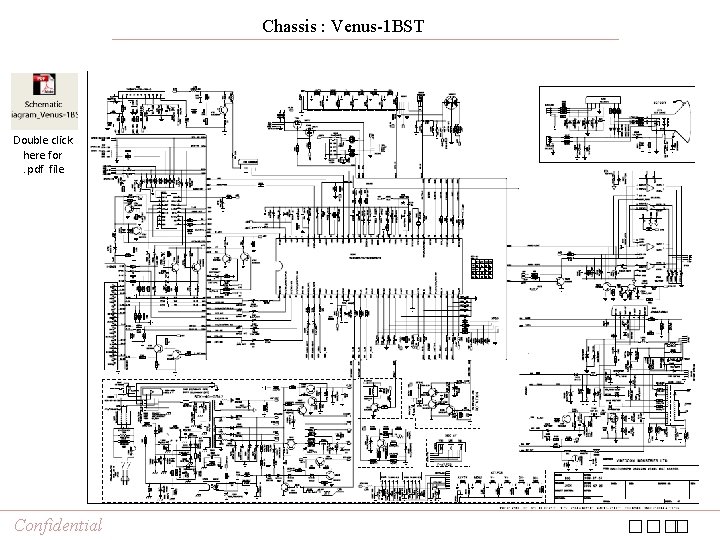 Chassis : Venus-1 BST Double click here for . pdf file Confidential ��� �