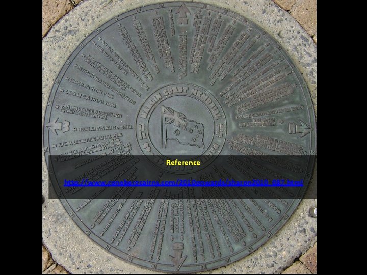 Reference http: //www. ronebergcairns. com/2010 onwards/sharon 2010_087. html 