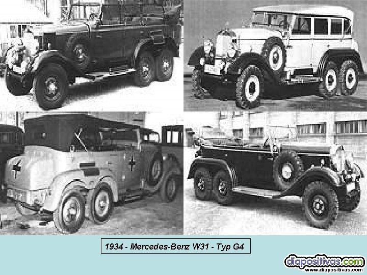 1934 - Mercedes-Benz W 31 - Typ G 4 