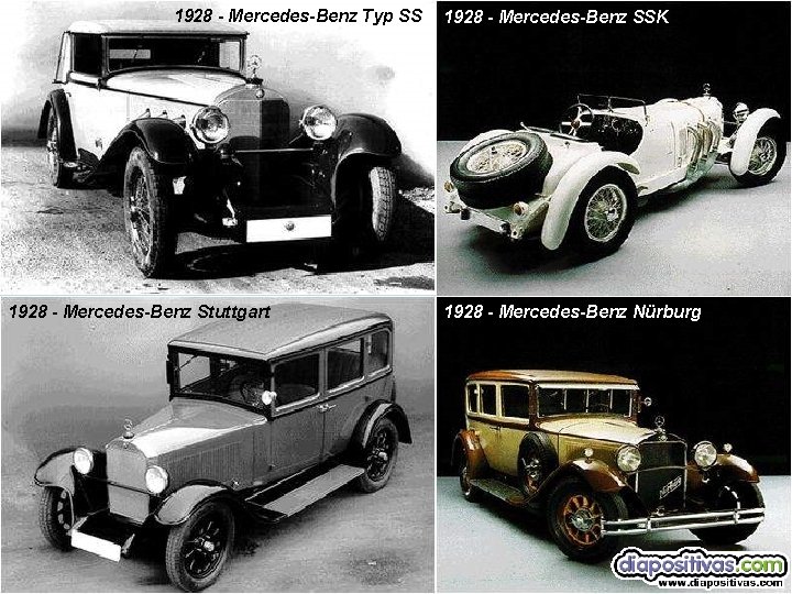 1928 - Mercedes-Benz Typ SS 1928 - Mercedes-Benz Stuttgart 1928 - Mercedes-Benz SSK 1928