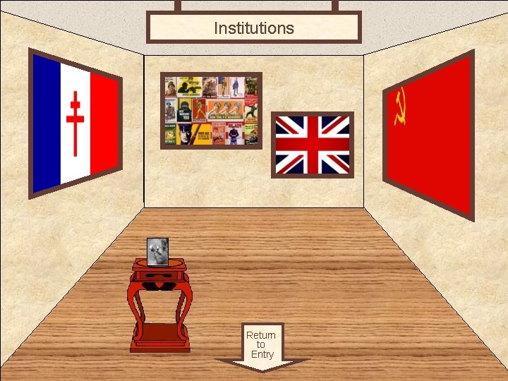 Institutions Room 5 Return to Entry 