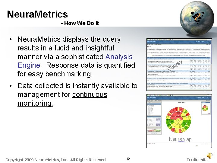 Neura. Metrics - How We Do It • Neura. Metrics displays the query results