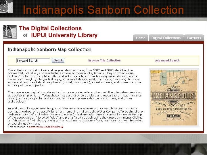 Indianapolis Sanborn Collection 