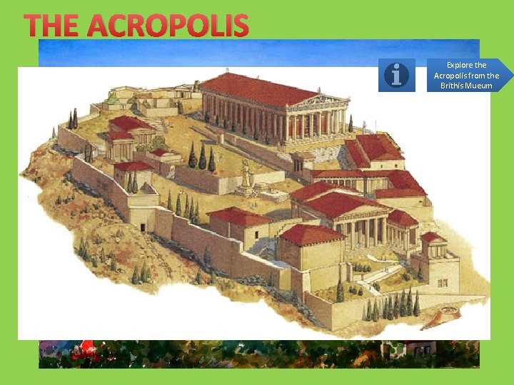 THE ACROPOLIS Explore the Acropolis from the Brithis Mueum 