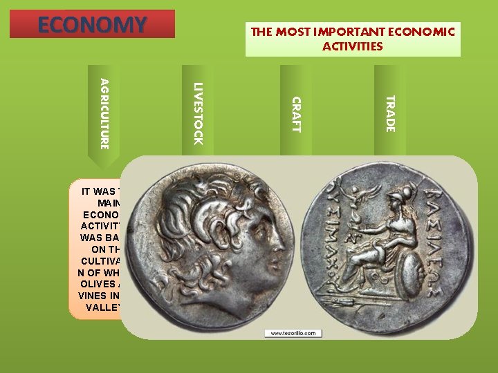 ECONOMY CRAFT WORK WAS DONE IN SMALL WORKSHOP S. THEY MADE TEXTILES, POTTERY, WEAPONS