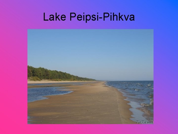 Lake Peipsi-Pihkva 