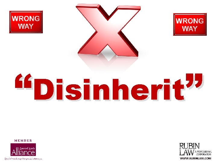“Disinherit” 