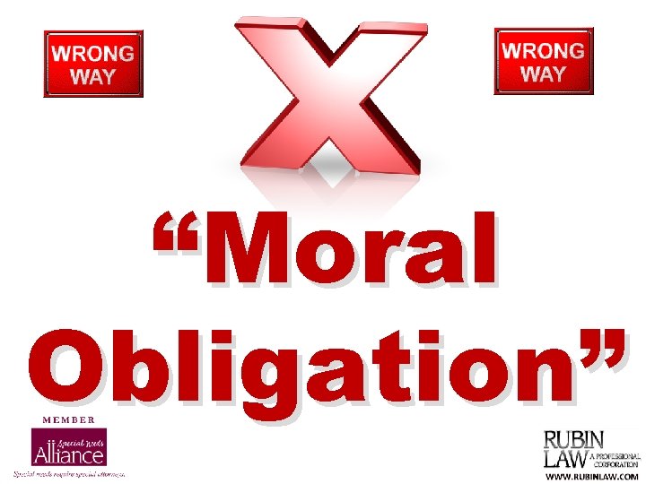 “Moral Obligation” 