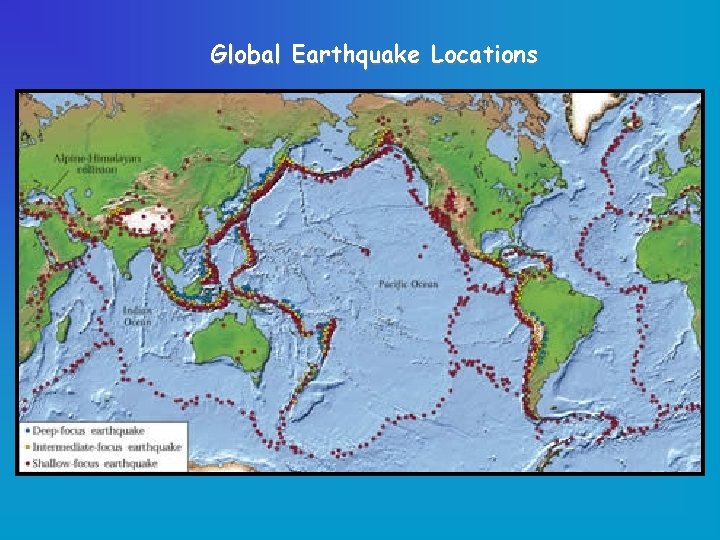 Global Earthquake Locations 