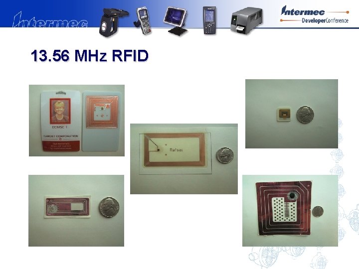 13. 56 MHz RFID 