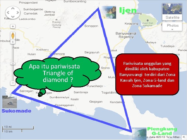 Apa itu pariwisata Triangle of diamond ? Pariwisata unggulan yang dimiliki oleh kabupaten Banyuwangi