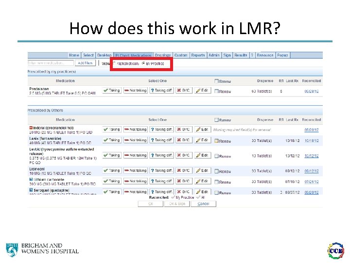 How does this work in LMR? 