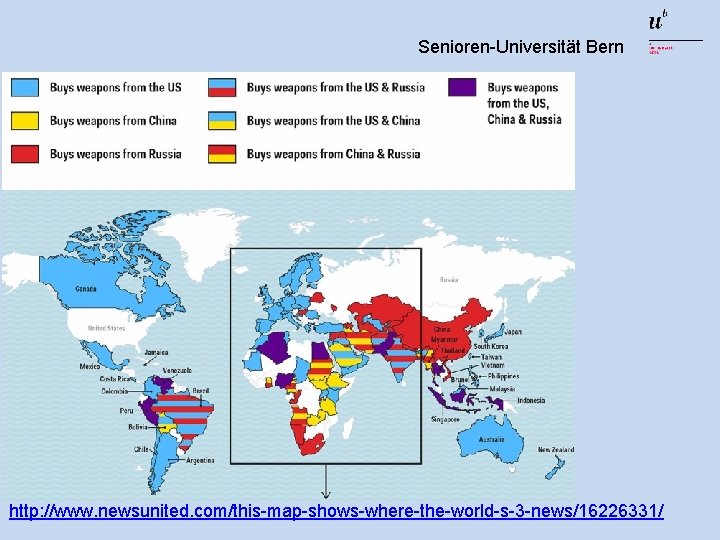 Senioren-Universität Bern http: //www. newsunited. com/this-map-shows-where-the-world-s-3 -news/16226331/ 