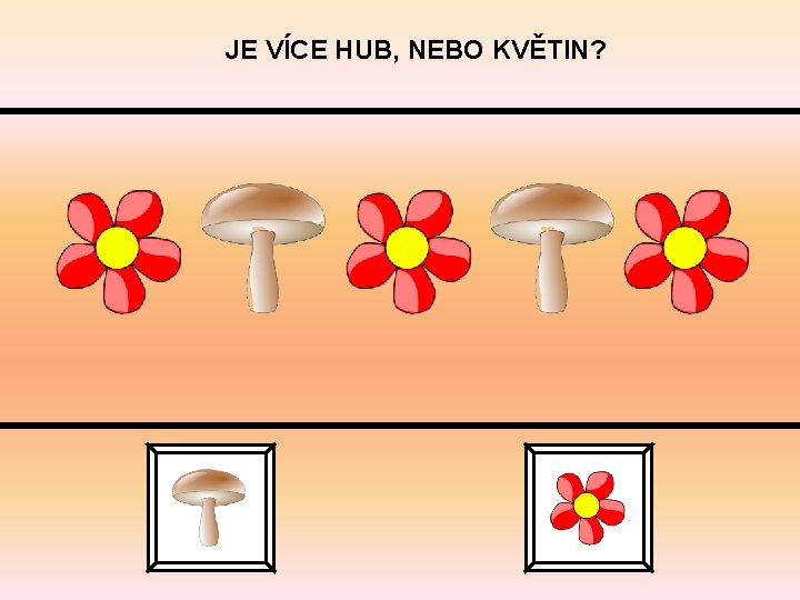 JE VÍCE HUB, NEBO KVĚTIN? 