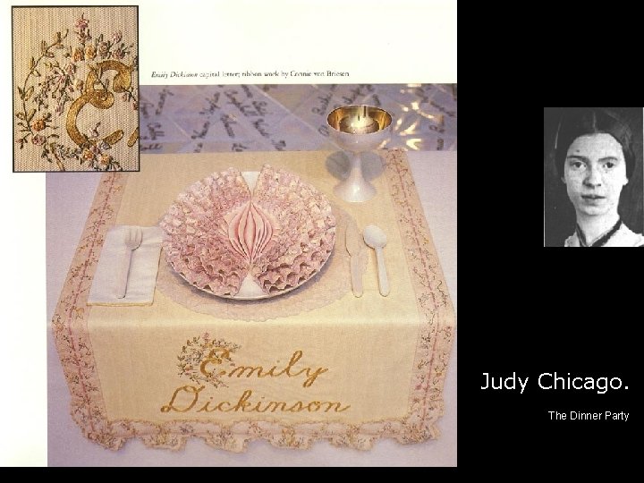 Judy Chicago. The Dinner Party 