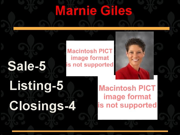 Marnie Giles Sale-5 Listing-5 Closings-4 