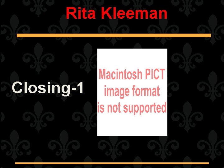 Rita Kleeman Closing-1 