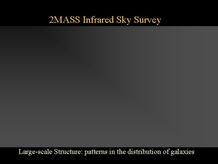2 MASS Infrared Sky Survey Large-scale Structure: patterns in the distribution of galaxies 