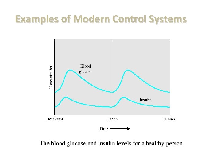 Examples of Modern Control Systems 