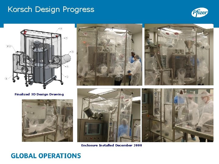 Korsch Design Progress Finalized 3 D Design Drawing Enclosure Installed December 2008 