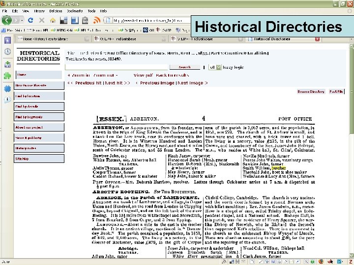 Historical Directories 