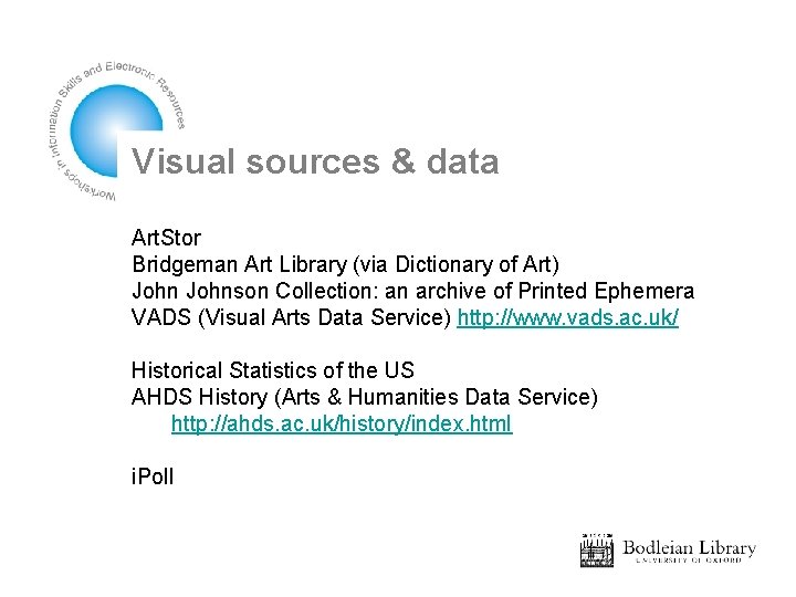 Visual sources & data Art. Stor Bridgeman Art Library (via Dictionary of Art) Johnson