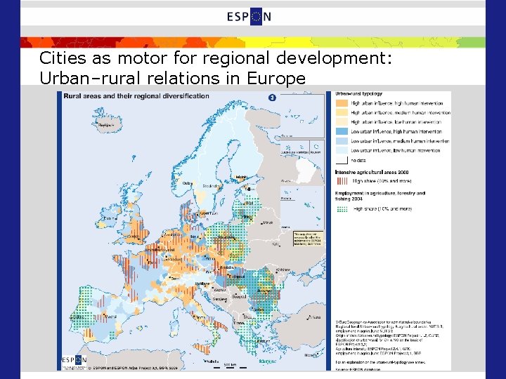 Cities as motor for regional development: Urban–rural relations in Europe 