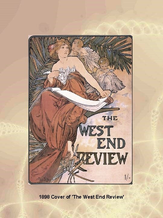 1898 Cover of 'The West End Review' 