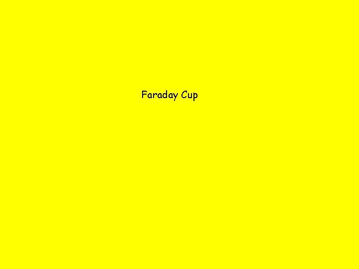 Faraday Cup 