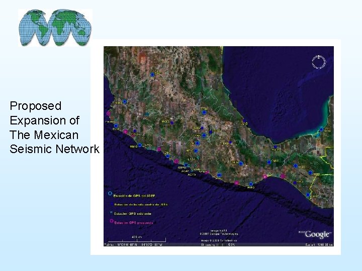 Proposed Expansion of The Mexican Seismic Network 