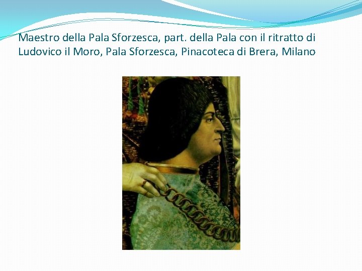 Maestro della Pala Sforzesca, part. della Pala con il ritratto di Ludovico il Moro,