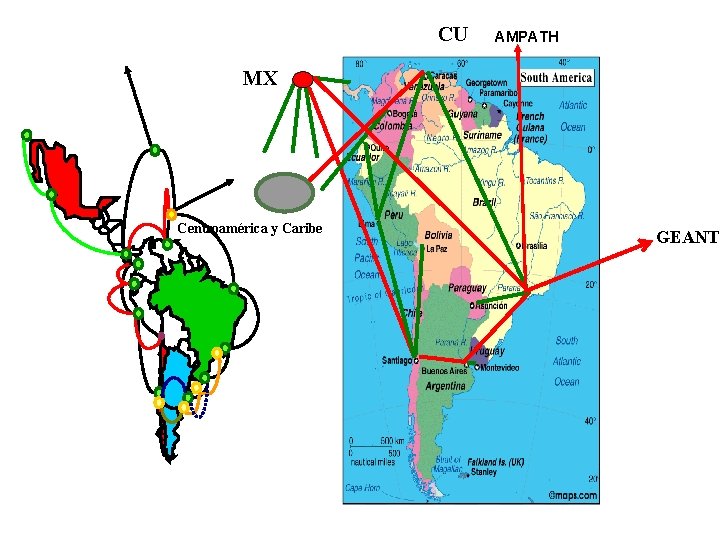 CU AMPATH MX Centroamérica y Caribe GEANT 