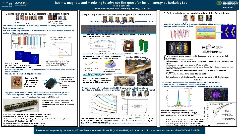 Beams, magnets and modeling to advance the quest for fusion energy at Berkeley Lab