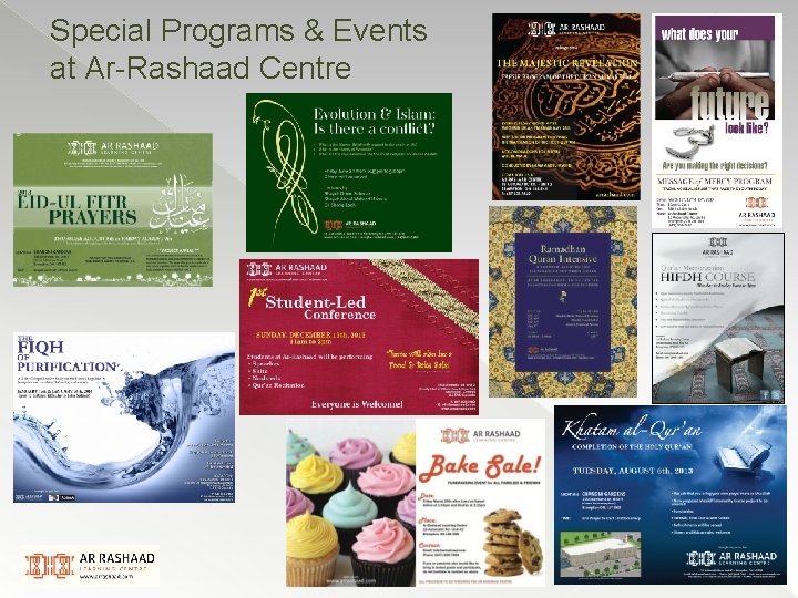 Special Programs & Events at Ar-Rashaad Centre 