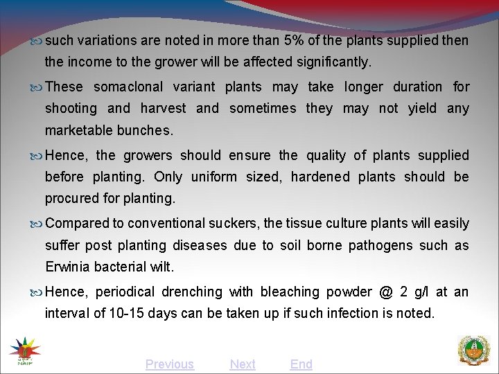  such variations are noted in more than 5% of the plants supplied then