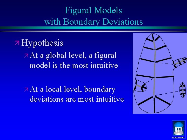 Figural Models with Boundary Deviations ä Hypothesis ä At a global level, a figural