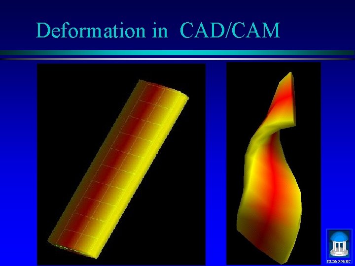 Deformation in CAD/CAM MIDAG@UNC 