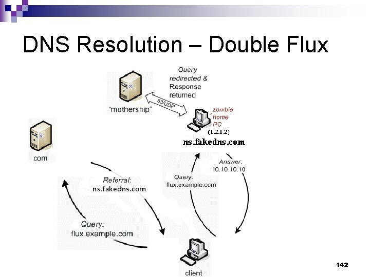 DNS Resolution – Double Flux 142 