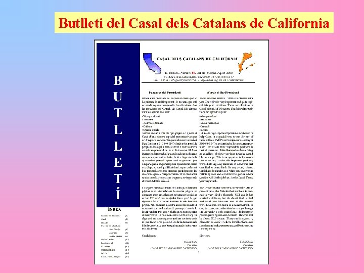 Butlleti del Casal dels Catalans de California 