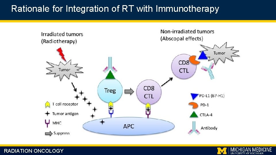 Rationale for Integration of RT with Immunotherapy RADIATION ONCOLOGY 