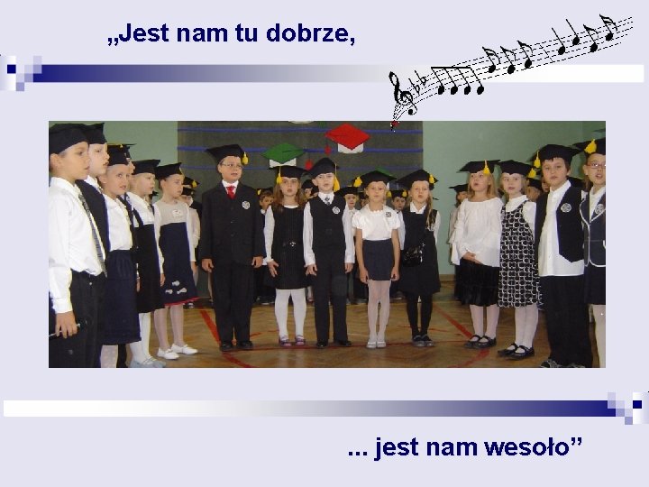 „Jest nam tu dobrze, . . . jest nam wesoło” 