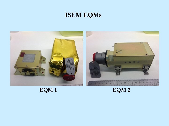 ISEM EQMs EQM 1 EQM 2 