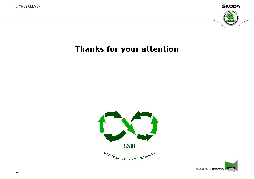 Thanks for your attention 24 