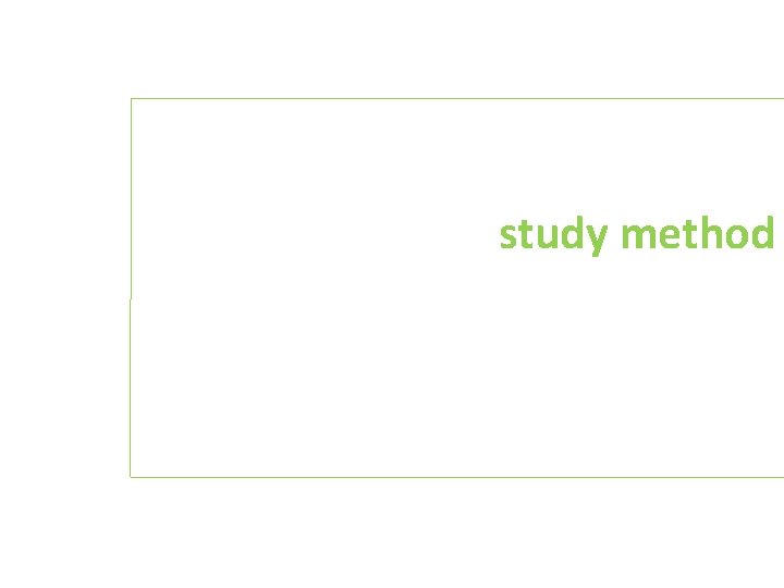 study method 