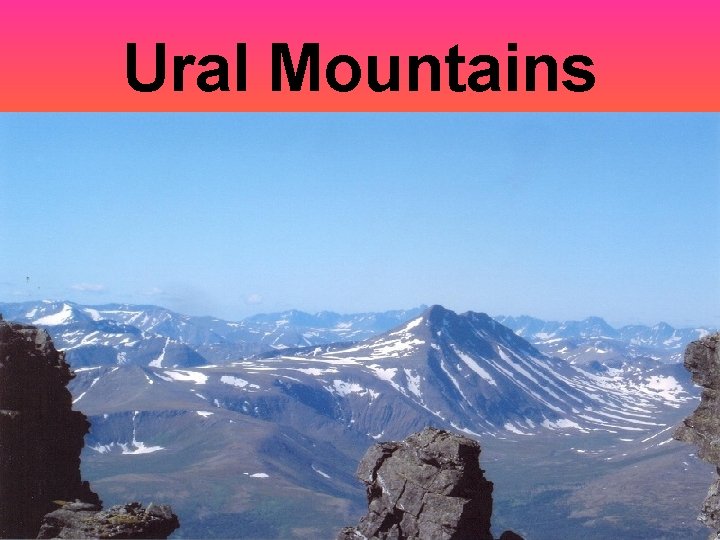 Ural Mountains 